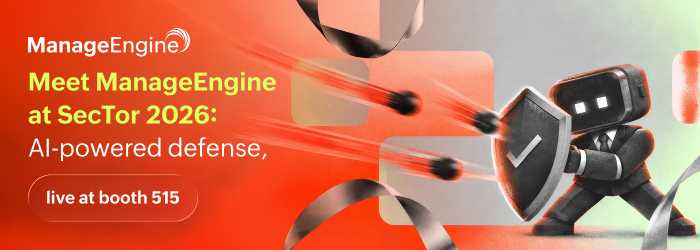 Meet ManageEngine at SecTor 2026: AI-powered defense, live at booth 515