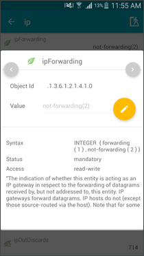 SNMP Node Details SNMP Node Details