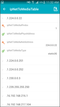 SNMP Node Leaf SNMP Node Leaf