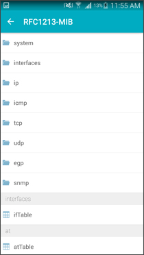 SNMP Node List SNMP Node List