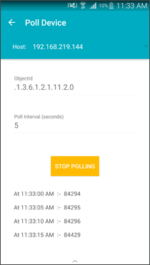 SNMP Poll SNMP Poll