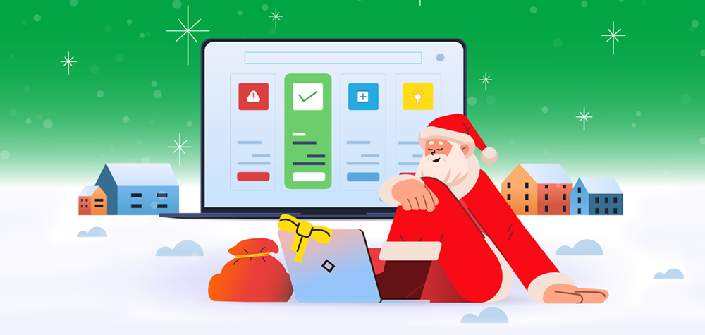 Modern solutions for modern problems: Santa &amp; Co. save the holiday season with the latest trends