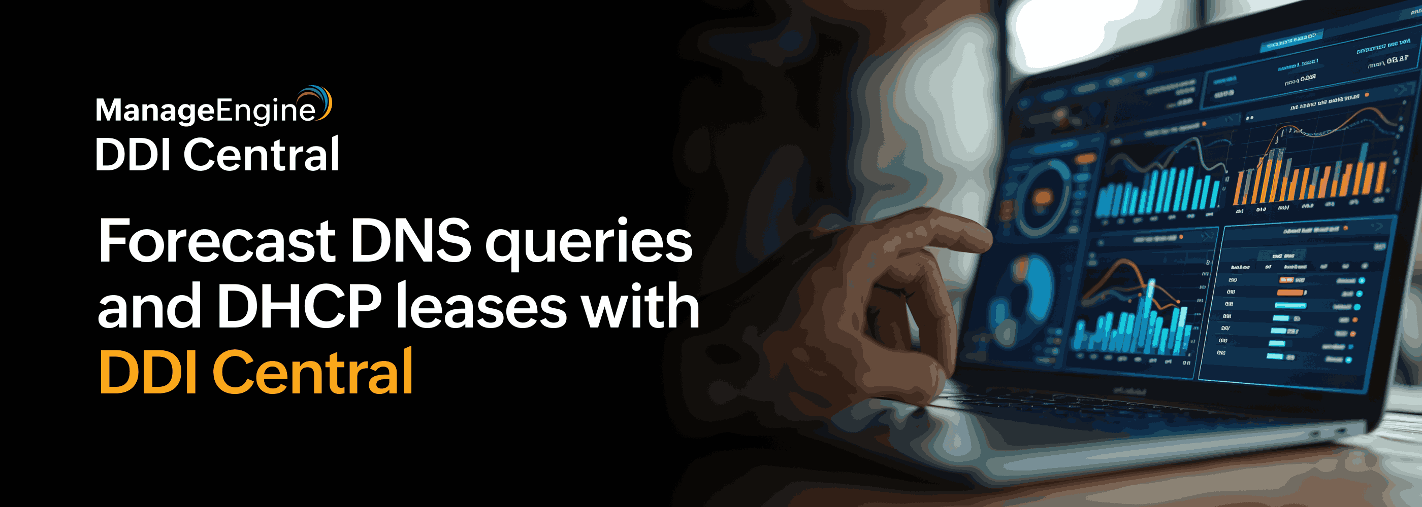 Data-driven forecasting: Plan your network growth and optimize resource usage with DDI Central's DNS and DHCP forecasting