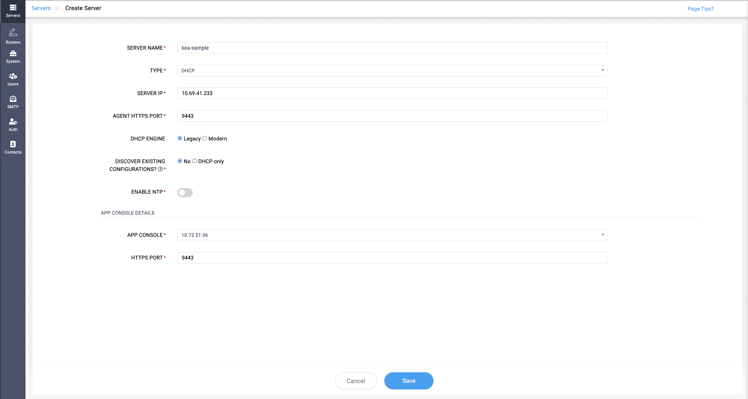 Modern DHCP (Kea) Support