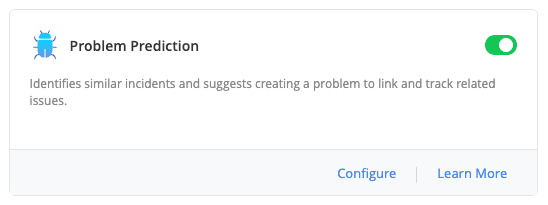 Problem prediction