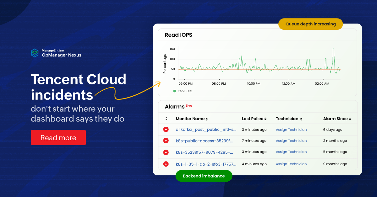 Tencent Cloud: When systems start reacting to themselves